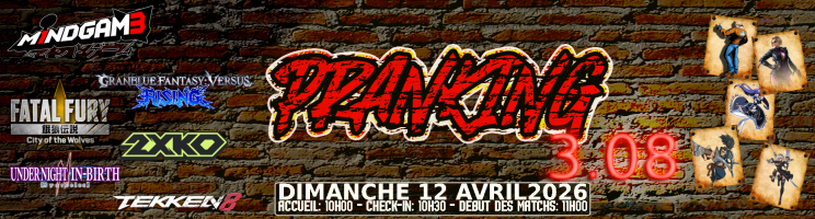 Résultat Pranking 3.08